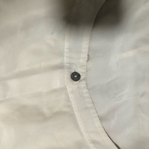 Kelita Taylor Silk Sleeveless Blouse - Off-White - Size 6 - Picture 4 of 4